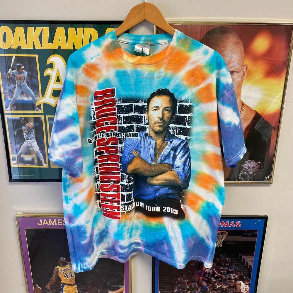 2003 Tie-Dye Bruce Springsteen Tour Tee